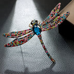 Dragonfly Rhinestone Brooch PA5339