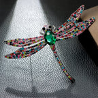Dragonfly Rhinestone Brooch PA5339