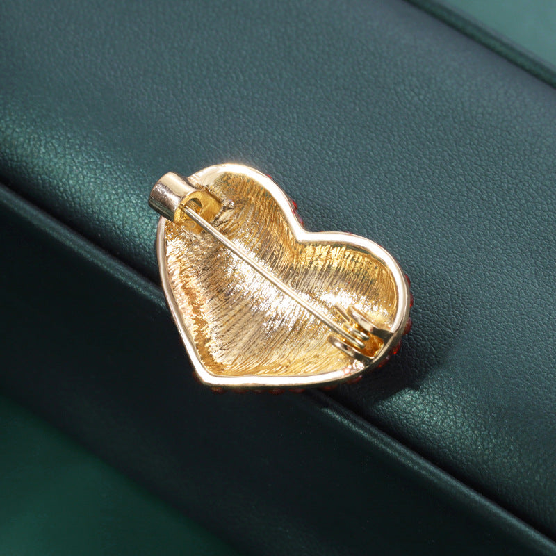 Valentine's Day Heart Shaped Brooch PA5353