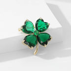 Green Clover Brooch PA5380