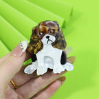 Acrylic Animal Dog Brooch PA5387