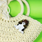 Acrylic Animal Dog Brooch PA5387