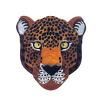 Large Cheetah Face Vintage Style Acrylic Brooch PA5389
