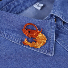 Shrimp Acrylic Brooch PA5450