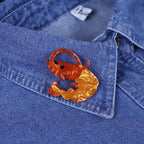 Shrimp Acrylic Brooch PA5450