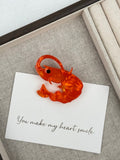 Shrimp Acrylic Brooch PA5450