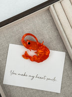 Shrimp Acrylic Brooch PA5450