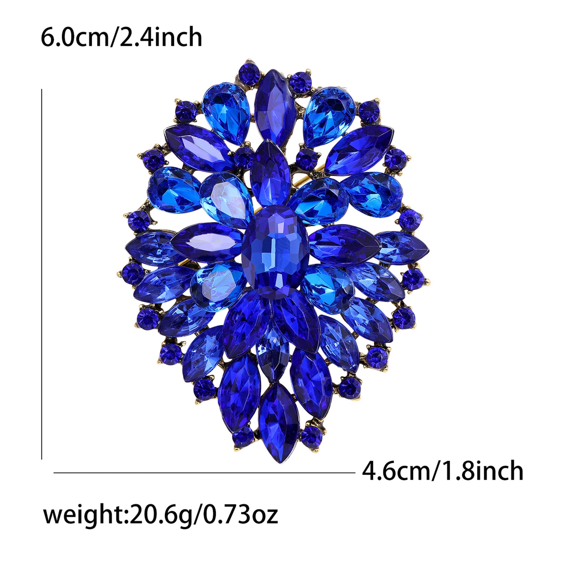 Rhinestone Brooch PA5454