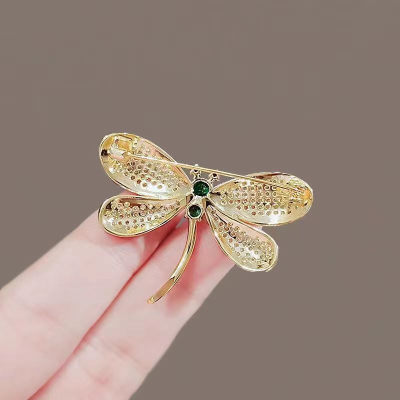 Dragonfly Rhinestone Brooch PA5482