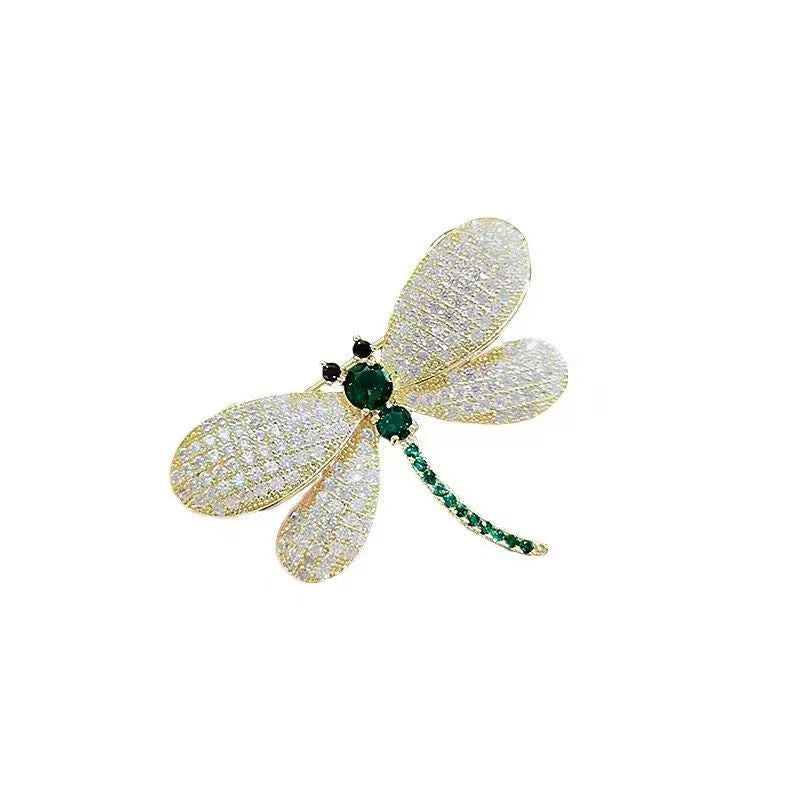 Dragonfly Rhinestone Brooch PA5482