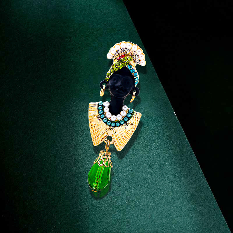 Egyptian Queen Brooch PA5501