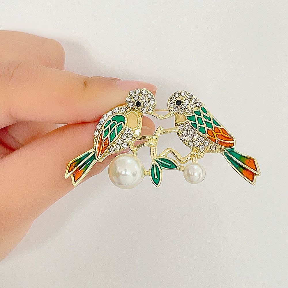 Lovebird Brooch PA5502