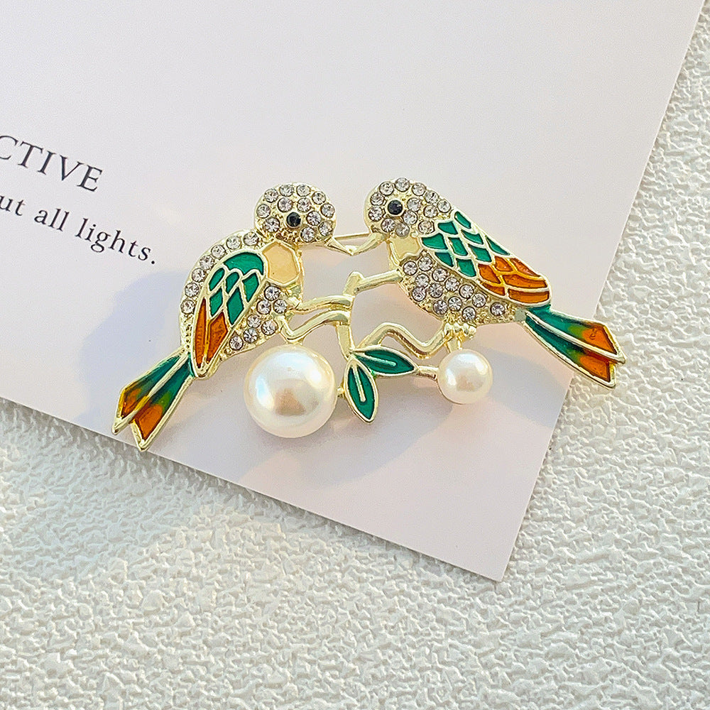 Lovebird Brooch PA5502