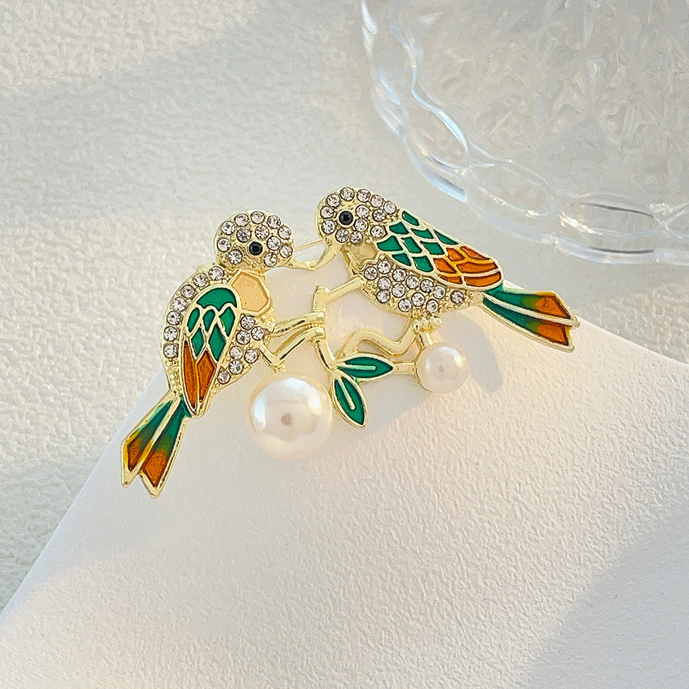 Lovebird Brooch PA5502