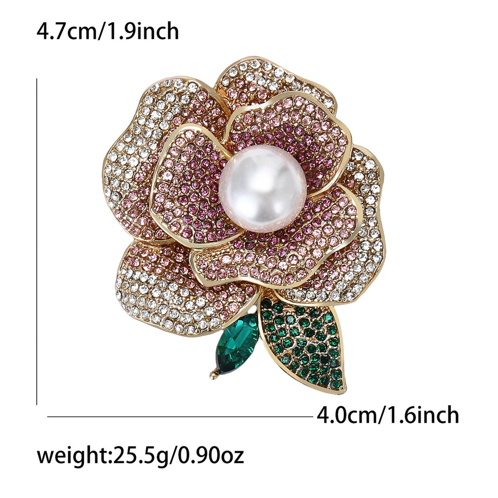 Camellia Rose Brooch PA5533