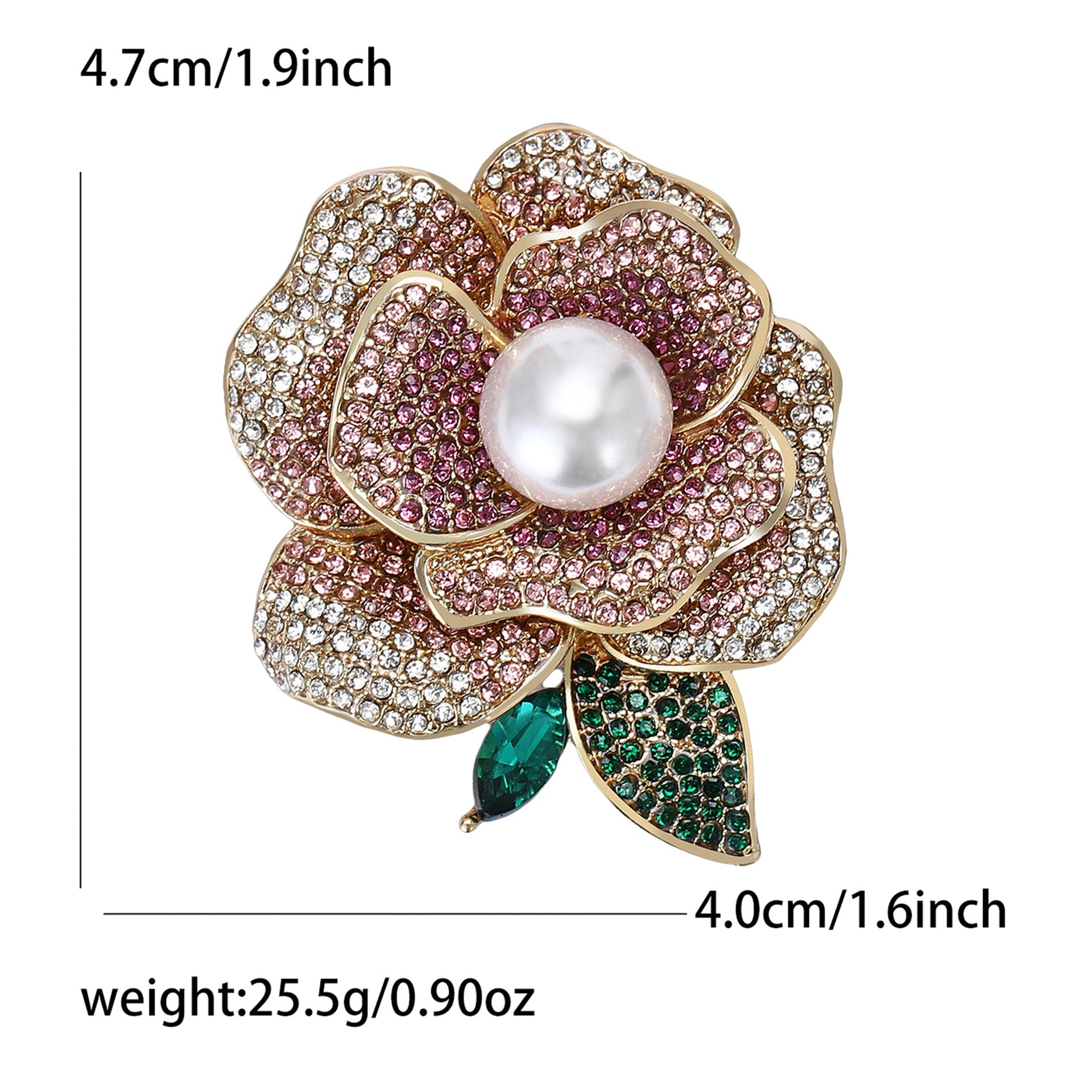 Camellia Rose Brooch PA5533