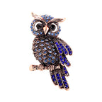 Owl Rhinestone Brooch PA5539