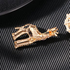 Giraffe Rhinestone Brooch PA5551