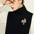 Rabbit Brooch PA5557 - view 4