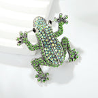Frog Rhinestone Brooch PA5566