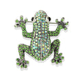 Frog Rhinestone Brooch PA5566