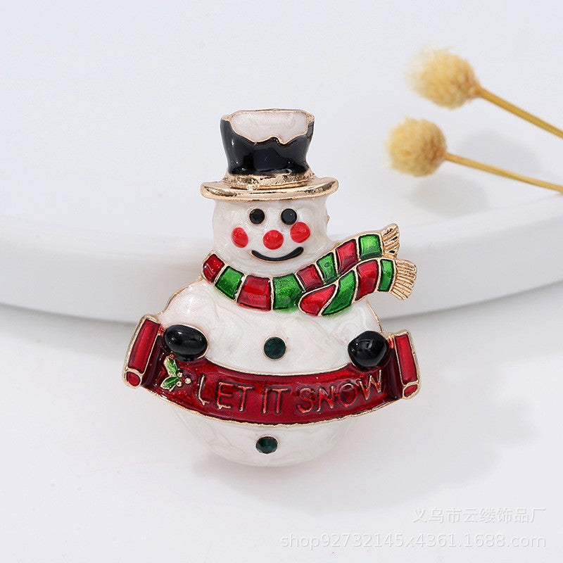 Snowman Brooch PA5616