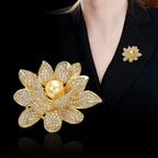 Lotus Pearl Brooch PA5620