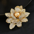 Lotus Pearl Brooch PA5620