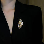 Peacock Pearl Brooch PA5632