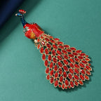 Peacock Rhinestone Alloy Brooch PA5658