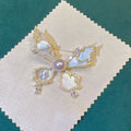 Butterfly Rhinestone  Alloy Brooch PA5678