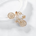 Bicycle  Rhinestone  Crystal Alloy Brooch PA5708