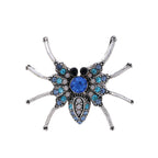 Butterfly Spider Rhinestone  Alloy Brooch PA5709