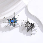 Butterfly Spider Rhinestone  Alloy Brooch PA5709