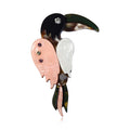 Toucan Acrylic Rhinestone Brooch PA5734