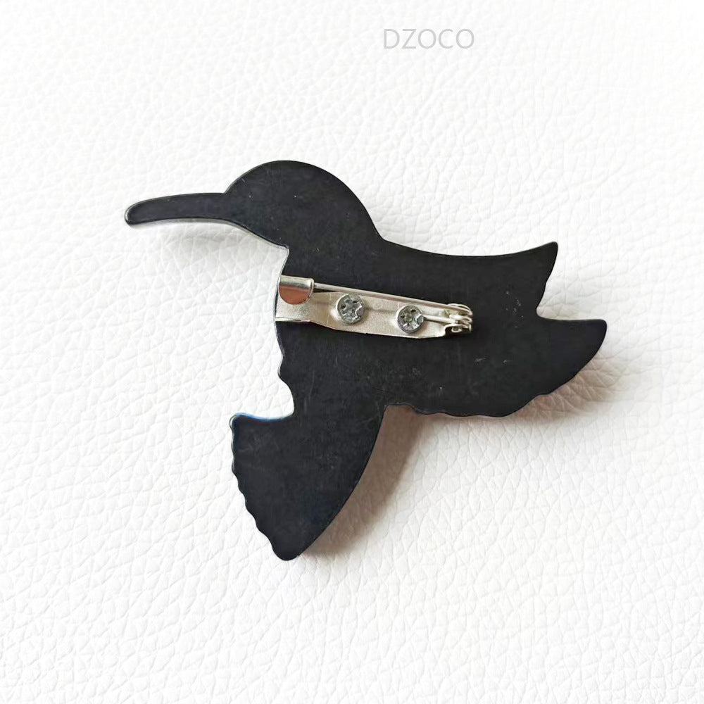 Hummingbird Acrylic Brooch PA5736