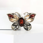 Butterfly  Alloy Rhinestone Brooch PA5748