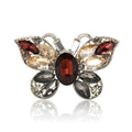 Butterfly  Alloy Rhinestone Brooch PA5748