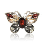 Butterfly  Alloy Rhinestone Brooch PA5748