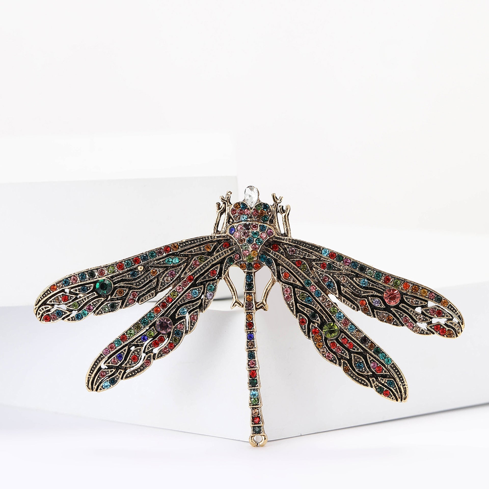 Dragonfly  Alloy Rhinestone Brooch PA5749