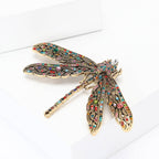 Dragonfly  Alloy Rhinestone Brooch PA5749