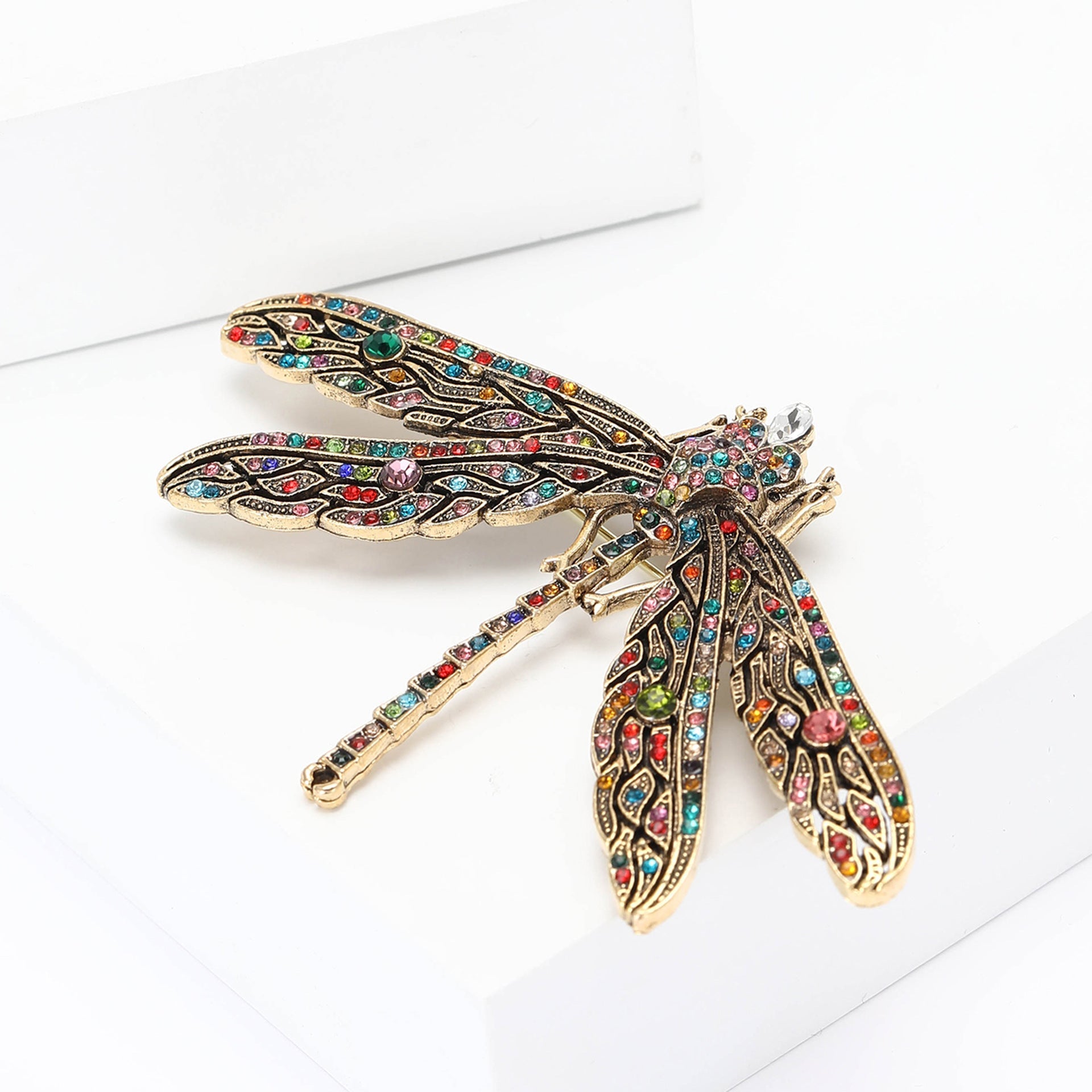 Dragonfly  Alloy Rhinestone Brooch PA5749