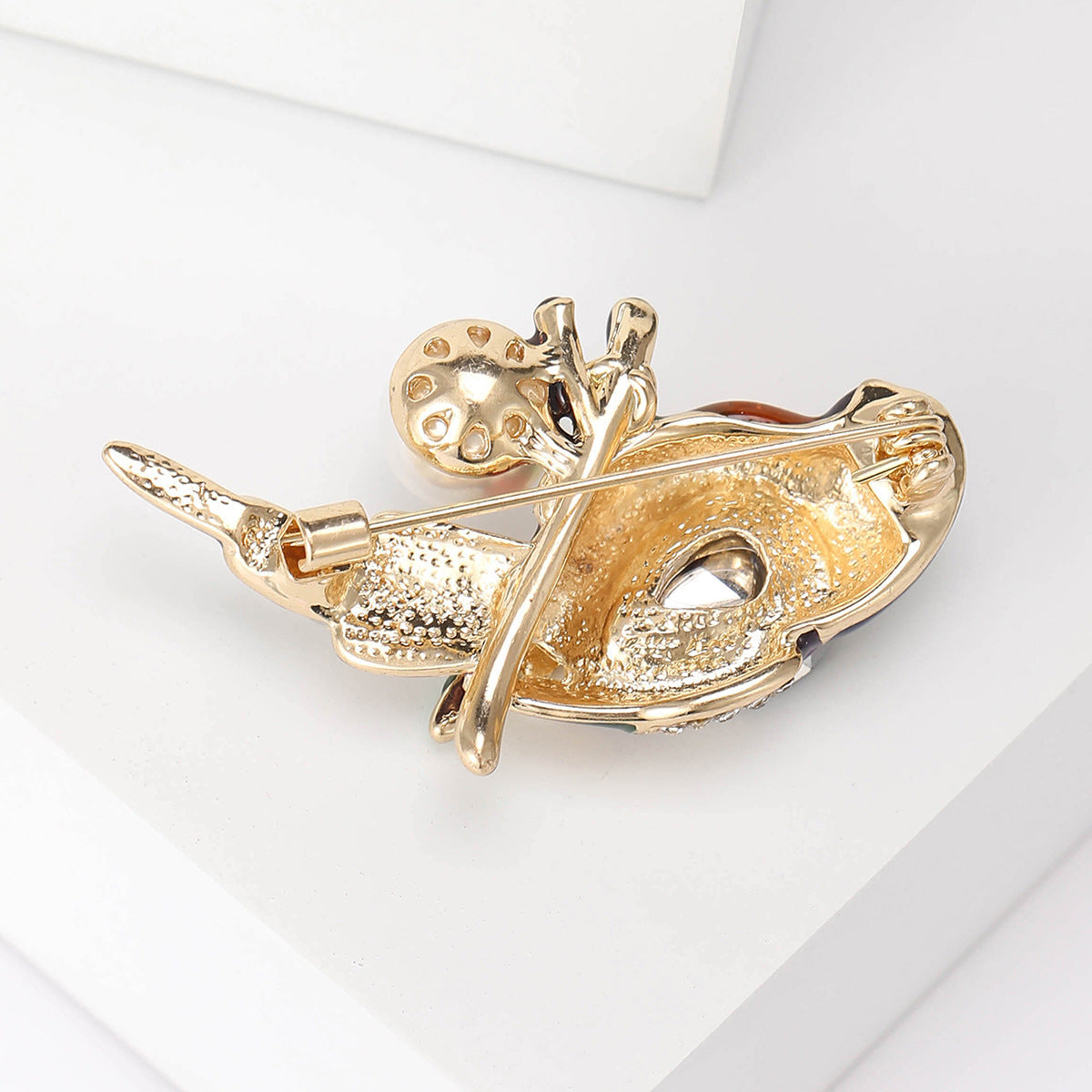 Thrush Crystal Alloy Rhinestone  Brooch PA5780