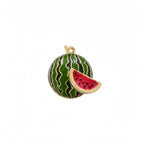 Watermelon Alloy Rhinestone Brooch PA5795