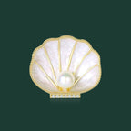 Shell and Pearl Crystal Alloy Rhinestone Brooch PA5801