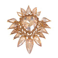 Butterfly Alloy Rhinestone Brooch PA5803