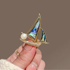 Cherry Alloy Rhinestone Brooch PA5807