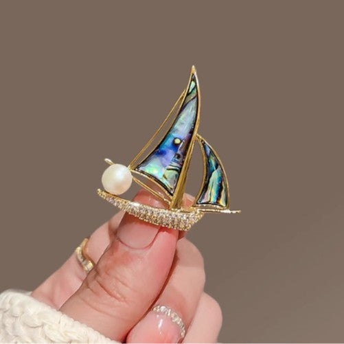Cherry Alloy Rhinestone Brooch PA5807