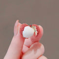 Peeled Lychee Alloy Rhinestone Brooch PA5834