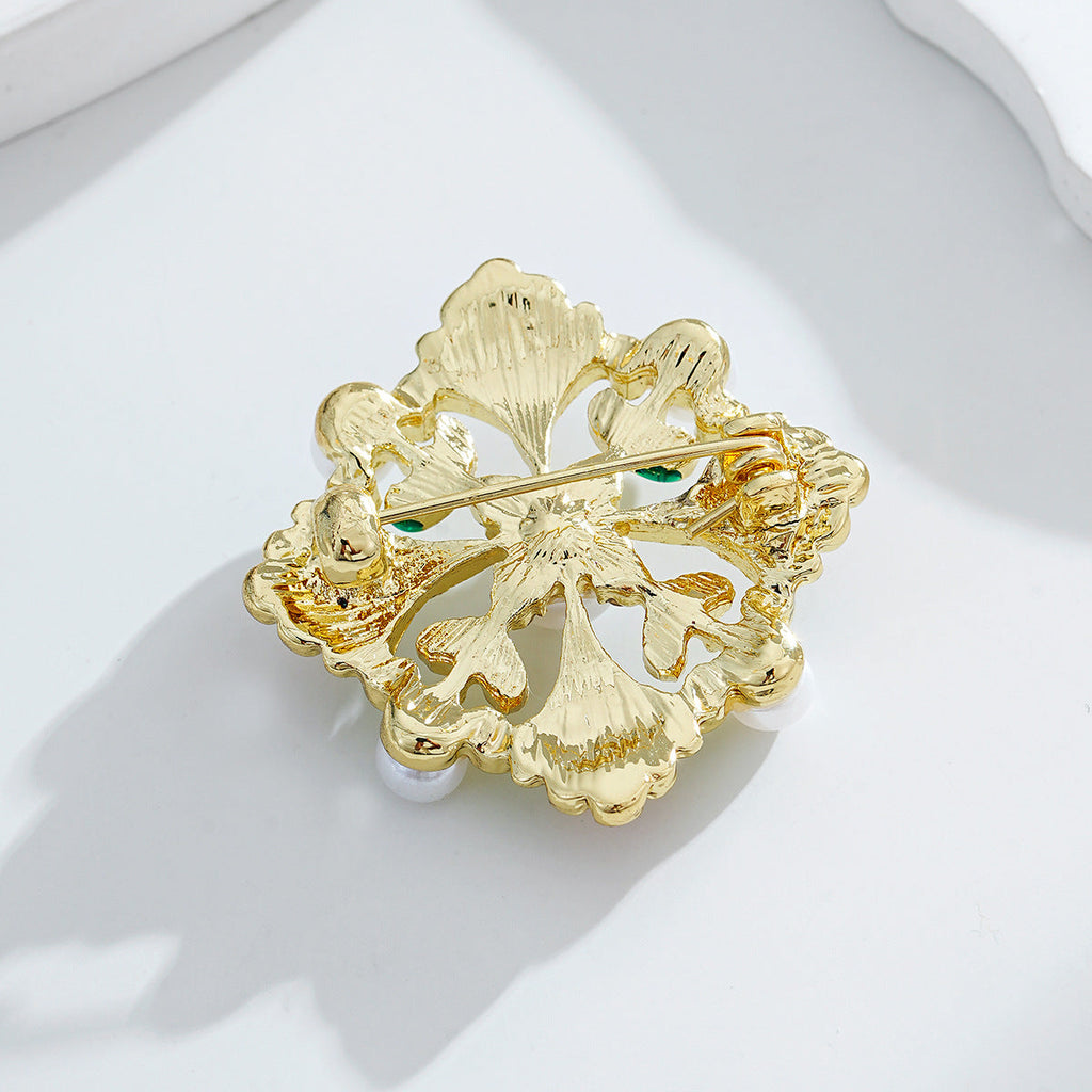 A Riot of Color Alloy Crystal Rhinestone Brooch PA5848